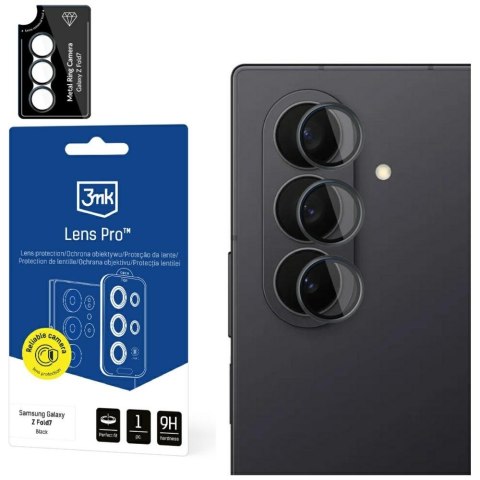 Ochrona na obiektyw aparatu 3MK Lens Protection Pro do Samsung Galaxy Z Fold 7 czarny 1szt