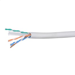 Alantec Kabel U/UTP kat.6A, sieciowy, LSOH, Dca 4x2x23 AWG, 10Gb/s, 700 MHz, szary, 500m (KIU6ALSOH500D)