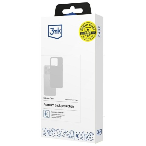 Etui 3MK Silicone Case do Apple iPhone 17 Pro czarny