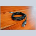 Kabel Verbatim Sync & Charge USB-A do USB-C QC 120cm czarny 31843