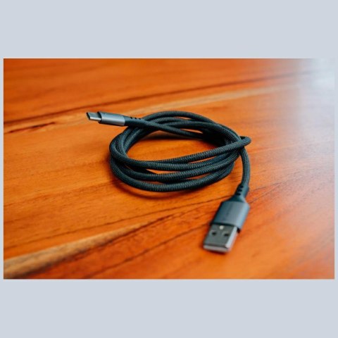 Kabel Verbatim Sync & Charge USB-A do USB-C QC 120cm czarny 31843