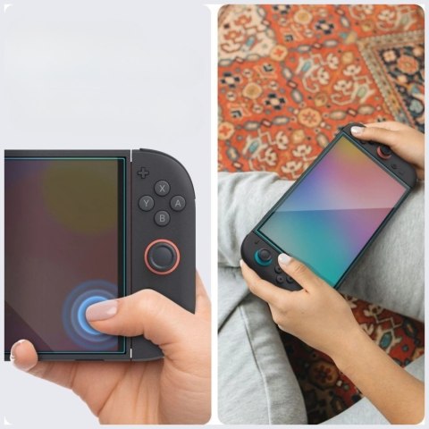 Szkło hartowane Spigen Glas.TR EZ FIT do Nintendo Switch 2 (2szt)