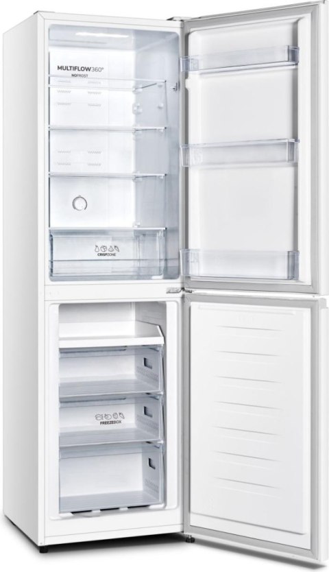 Gorenje Refrigerator | NRK418ECW4 | Energy efficiency class E | Free standing | Combi | Height 182.4 cm | No Frost system | Frid