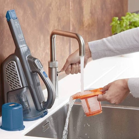 BLACK & DECKER Vacuum Cleaner | BHHV520BF-QW | Cordless operating | Handstick | 18 V | Blue/Gray