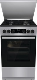 Gorenje Cooker | GK5C42SH | Hob type Gas | Oven type Electric | Grey | Width 50 cm | Depth 59.4 cm | 70 L