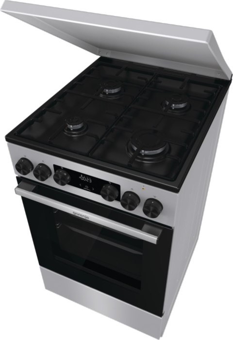 Gorenje Cooker | GK5C42SH | Hob type Gas | Oven type Electric | Grey | Width 50 cm | Depth 59.4 cm | 70 L
