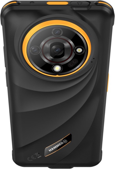 HAMMER Hammer Iron 6 (czarny) DS 6,56" IPS TFT 720x1612/2GHz/128GB/6GB RAM/Android 14/microSDXC/WiFi,BT,4G | Hammer