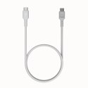 KABEL USB-C / USB-C Greencell PowerFlex 200cm PD 100W biały silikonowy