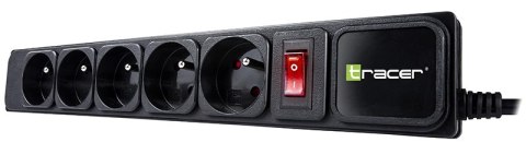 Listwa zasilająca TRACER PowerGear 3 m (5 gniazd) TRALIS46844
