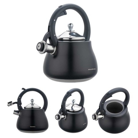 CZAJNIK STALOWY Z GWIZDKIEM 2,8L KLAUSBERG KB-7918