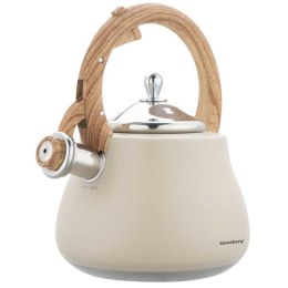 CZAJNIK STALOWY Z GWIZDKIEM 2,8L KLAUSBERG KB-7919