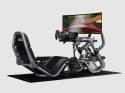 Next Level Racing | Steel | Racing Simulator Cockpit | F-GT Pro Formula and GT Grey Edition | Grey