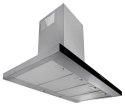 Okap kominowy AKPO WK-4 FENIKS SLIM GLASS 90 (435,6 m3/h; 900mm; kolor czarny)