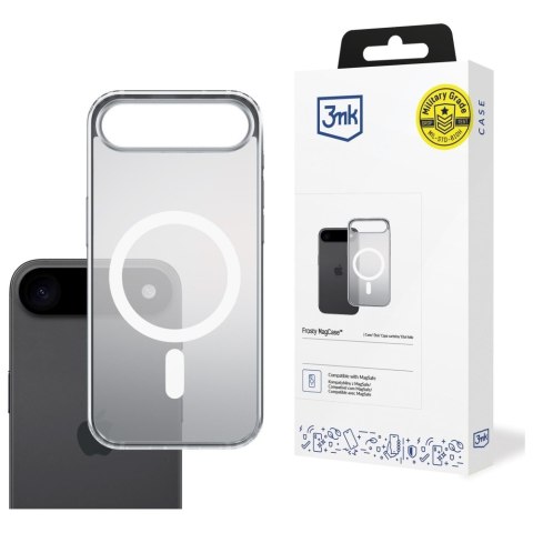 Etui 3MK Frosty MagCase do Apple iPhone 17 Air biały