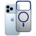 Etui 3MK Frosty MagCase do Apple iPhone 17 Pro Max niebieski