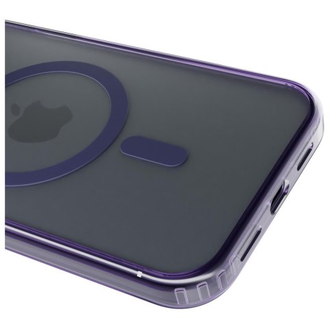 Etui 3MK Frosty MagCase do Apple iPhone 17 Pro fioletowy