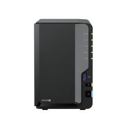 Synology DiskStation | DS225+ | Intel Celeron | J4125 | 2 GB | DDR4 | Czarny