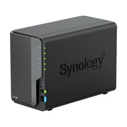 Synology DiskStation | DS225+ | Intel Celeron | J4125 | 2 GB | DDR4 | Czarny