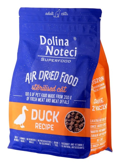 Dolina Noteci Superfood Sterylised Kaczka 1KG dla kota