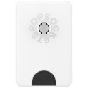 Uchwyt i podstawka do telefonu z portfelem Popsockets PopWallet+ PopGrip PW+ MS G2 MagSafe biało-przezroczysty 806926