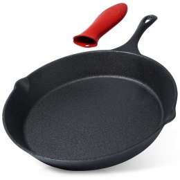 PATELNIA ŻELIWNA 30cm Z SILIKONOWĄ NAKŁADKĄ CAST LINE 199037