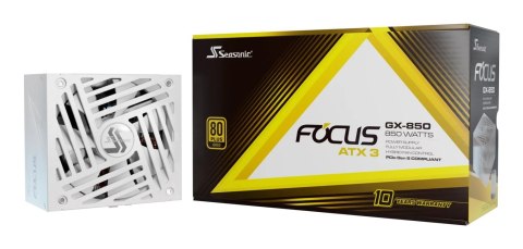 Seasonic Focus GX-850 moduł zasilaczy 1000 W 20+4 pin ATX ATX Biały