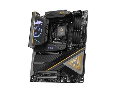 MSI MEG Z890 ACE | Processor family Intel | Processor socket LGA1851 | Supported hard disk drive interfaces SATA, M.2 | Number o