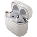 Etui UNIQ Clyde do AirPods 4 Lock Case beżowy