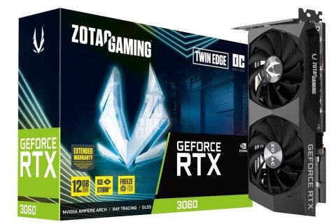 Karta graficzna GeForce RTX 3060 Twin Edge OC 12GB GDDR6 192bit LHR 3DP/HDMI