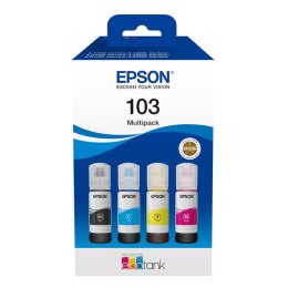 Epson oryginalny ink / tusz C13T00S64A, 103, T00S64A, CMYK, Epson EcoTank L3151, L3150, L3111, L3110