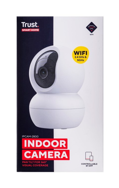 Kamera IP Trust IPCAM-2800 Indoor PTZ Wi-Fi White