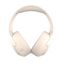 Bezprzewodowe słuchawki nauszne z ANC , Kruger&Matz F8A , beżowe