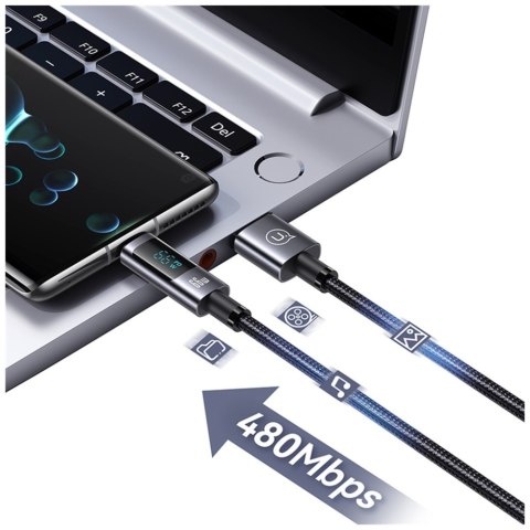 Kabel USAMS Sufeng Series US-SJ673 66W 6A Fast Charging USB-C do USB-A 1.2m tarnish