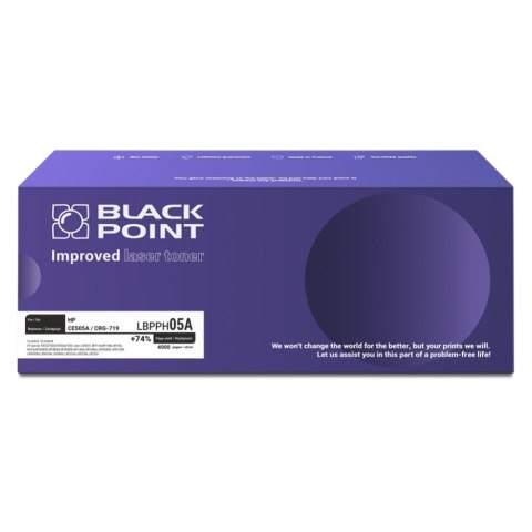 Toner Black Point do HP (CE505A) Black 4000 str. z chipem