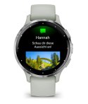 Zegarek sportowy Garmin Venu 3S AMOLED 41mm Srebrny
