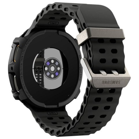 Etui Spigen Rugged Armor do Samsung Galaxy Watch 8 44mm czarny
