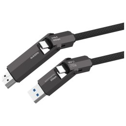 Kabel 4smarts ComboCord USB4 HDMI 240W 1.5m czarny