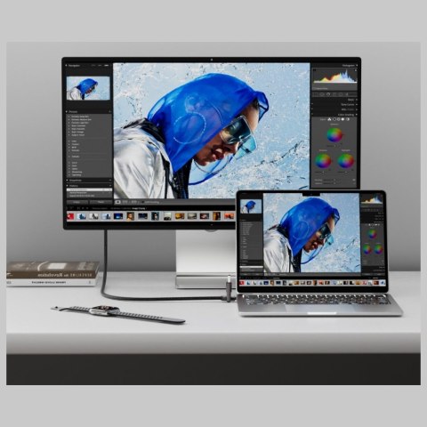 Kabel 4smarts ComboCord USB4 HDMI 240W 1.5m czarny