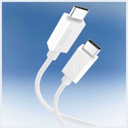 Kabel Spigen EB6020CC Essential USB-C 60W 1m biały