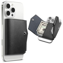 Magnetyczny portfel Spigen Valentinus Pro MagSafe czarny