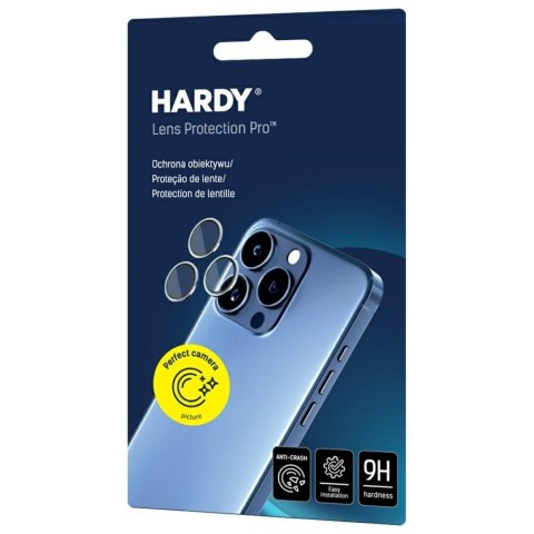 Ochrona na obiektyw aparatu 3MK HARDY Lens Protection Pro do Apple iPhone 17 Air srebrny