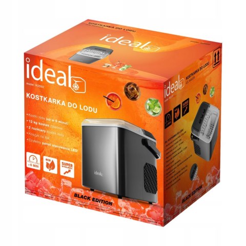 Kostkarka do lodu domowa maszyna do kostek kuszony lód 12 kg 100W IDEAL