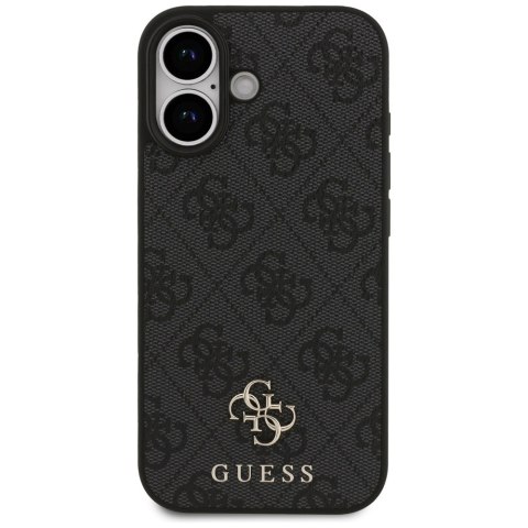 Etui Guess 4G Small Classic Logo MagSafe do iPhone 17 czarny