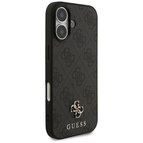 Etui Guess 4G Small Classic Logo MagSafe do iPhone 17 czarny
