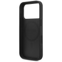 Etui Guess 4G Strap Triangle Logo MagSafe do iPhone 17 Pro czarny