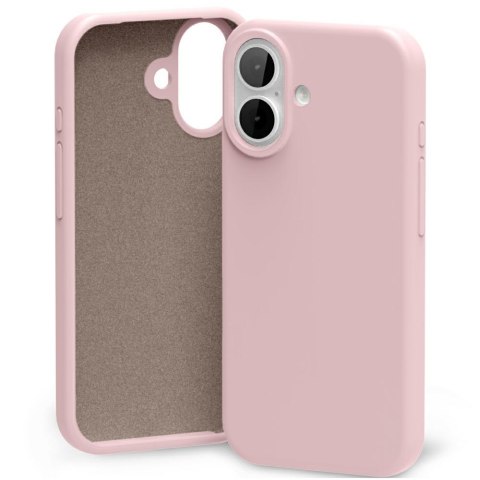 Etui Mercury Silicone do iPhone 17 rożowo-piaskowy