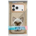 Etui Nimmy Big Eyed Pet 2.0 Cat do iPhone 17 beżowy