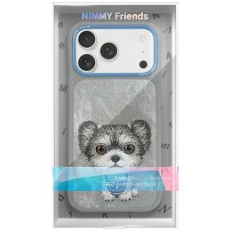 Etui Nimmy Big Eyed Pet 2.0 Dog do iPhone 17 Pro szary