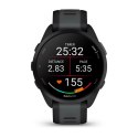 Zegarek sportowy Garmin Forerunner 165 Music AMOLED 43mm Black/­Slate Grey