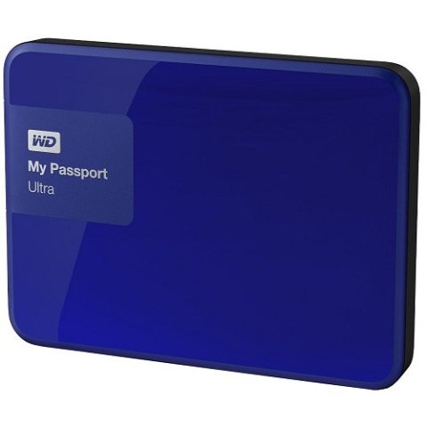 WD My Passport Ultra 3 TB Niebieski WDBBKD0030BBL-EESN (3 TB /Niebieski )